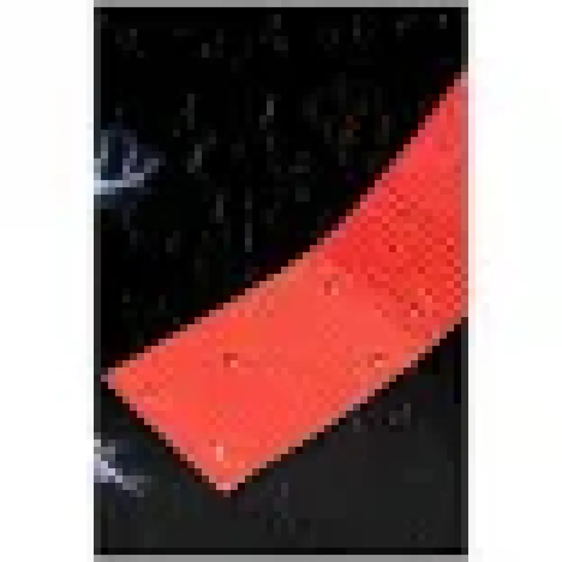 Badem10 Reflektörlü Bant Kırmızı Reflektif Fosforlu Şerit Bant 7.5 cm 1 Metre Ikaz Bandı