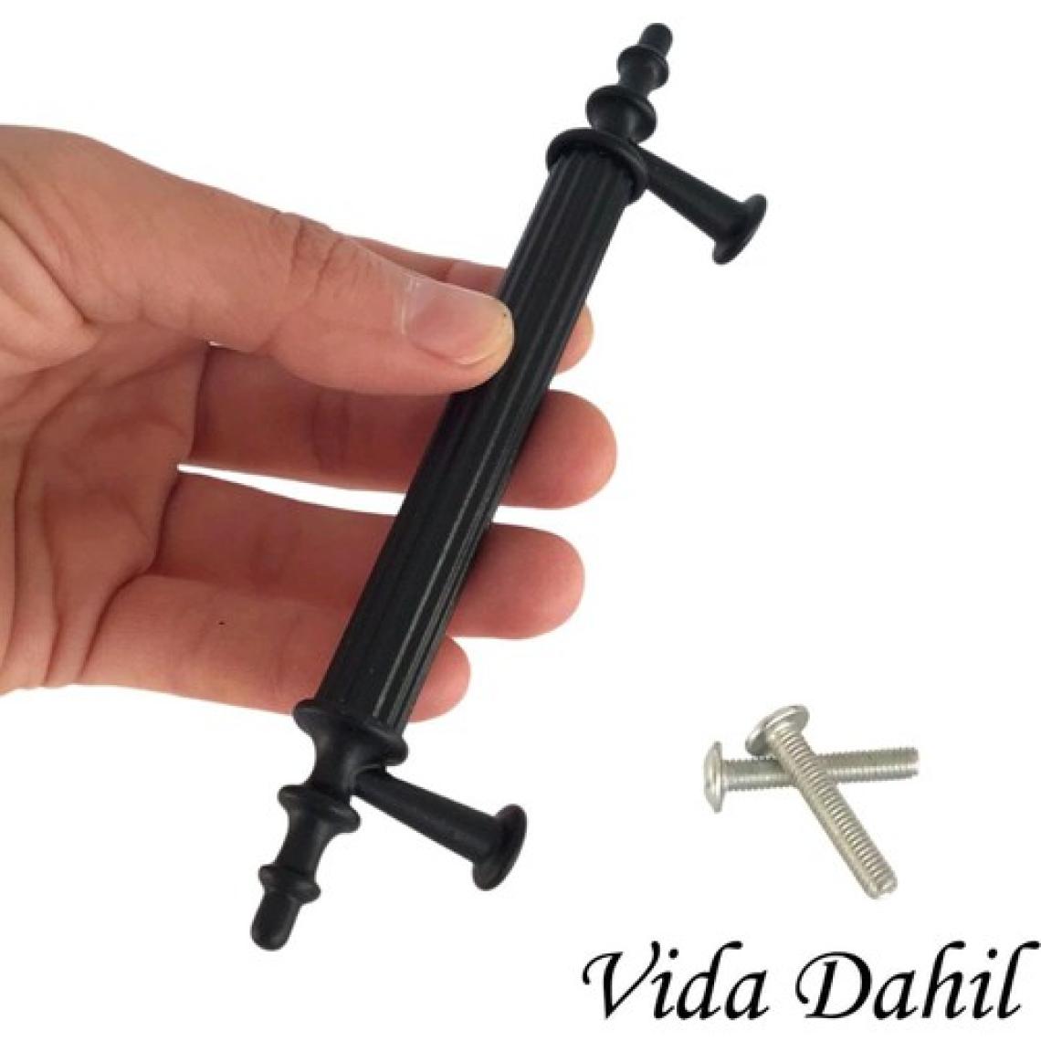 Glaswen Erciyes Kulp Siyah 96 mm Kulp Mobilya Mutfak Dolabı Çekmece Dolap Kapak Kulpu Kulbu Metal Kulpları