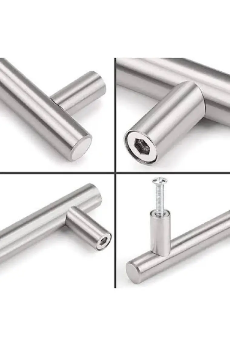 ALMITAL 5 Adet Keijo İnox 96 mm Paslanmaz Kulp