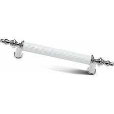 Interio Rustik Kulp Modelleri Lüks Modern Mutfak Dolap Çekmece Mobilya Kulbu 224mm Beyaz KROM