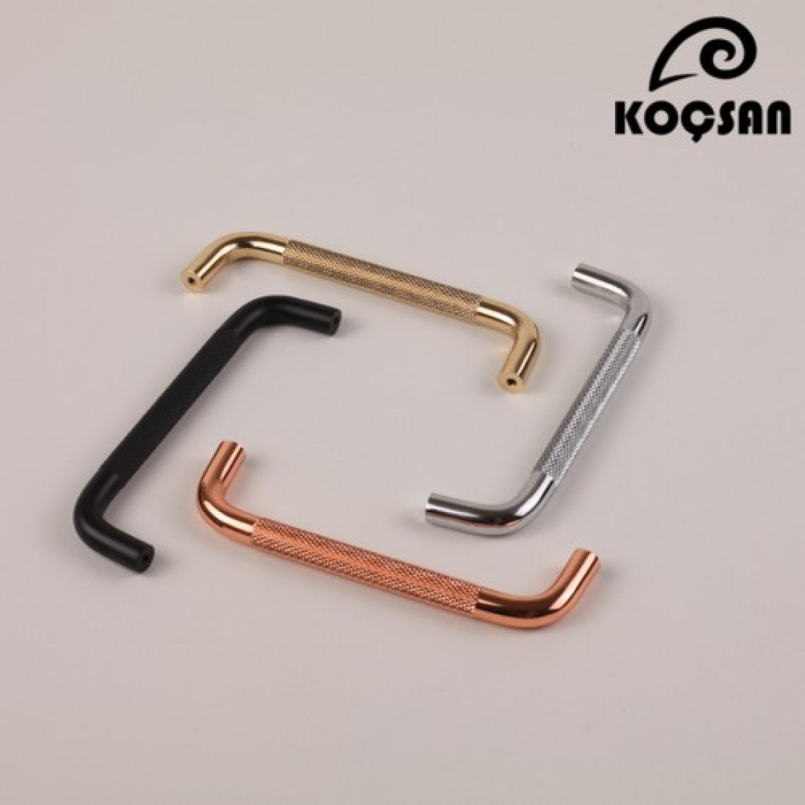 Koçsan Idil Kulp Lüks Country Mutfak Mobilya Dolap Çekmece Kulpu Siyah 160 mm