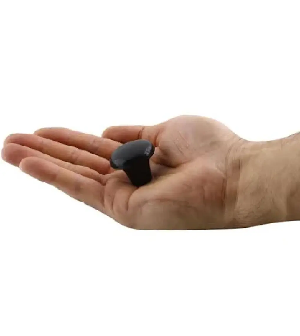 Nzb Mobilya Düğme Sert Plastik Siyah Dolap Mutfak Dolabı Çekmece Dolap Kapak Kulpu Kulbu Kulp 10 Adet