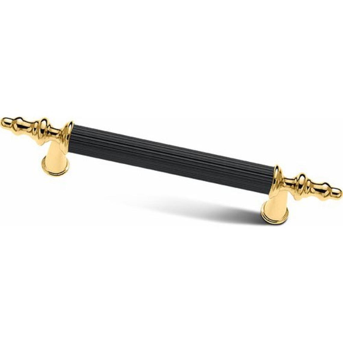 Interio Rustik Kulp Modelleri Lüks Modern Mutfak Dolap Çekmece Mobilya Kulbu 224mm Siyah Altın