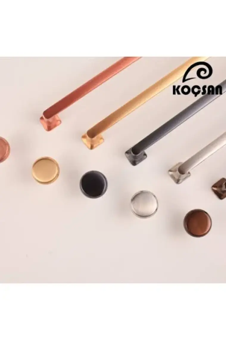 Koçsan Vera Kulp Lüks Country Mutfak Mobilya Dolap Çekmece Kulpu Inox 128 mm