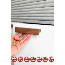 Artı Woods Dolap Kulpu, 10 Adet - 64 mm (6,4 Cm) - Doğal Ahşap Kulp, Cekmece Kulpu, Mutfak Dolap Kulplari