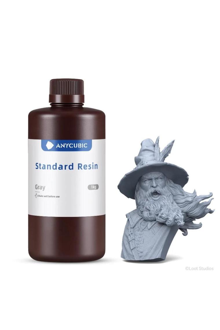 Anycubic Standart Reçine Hd Gri 1 kg