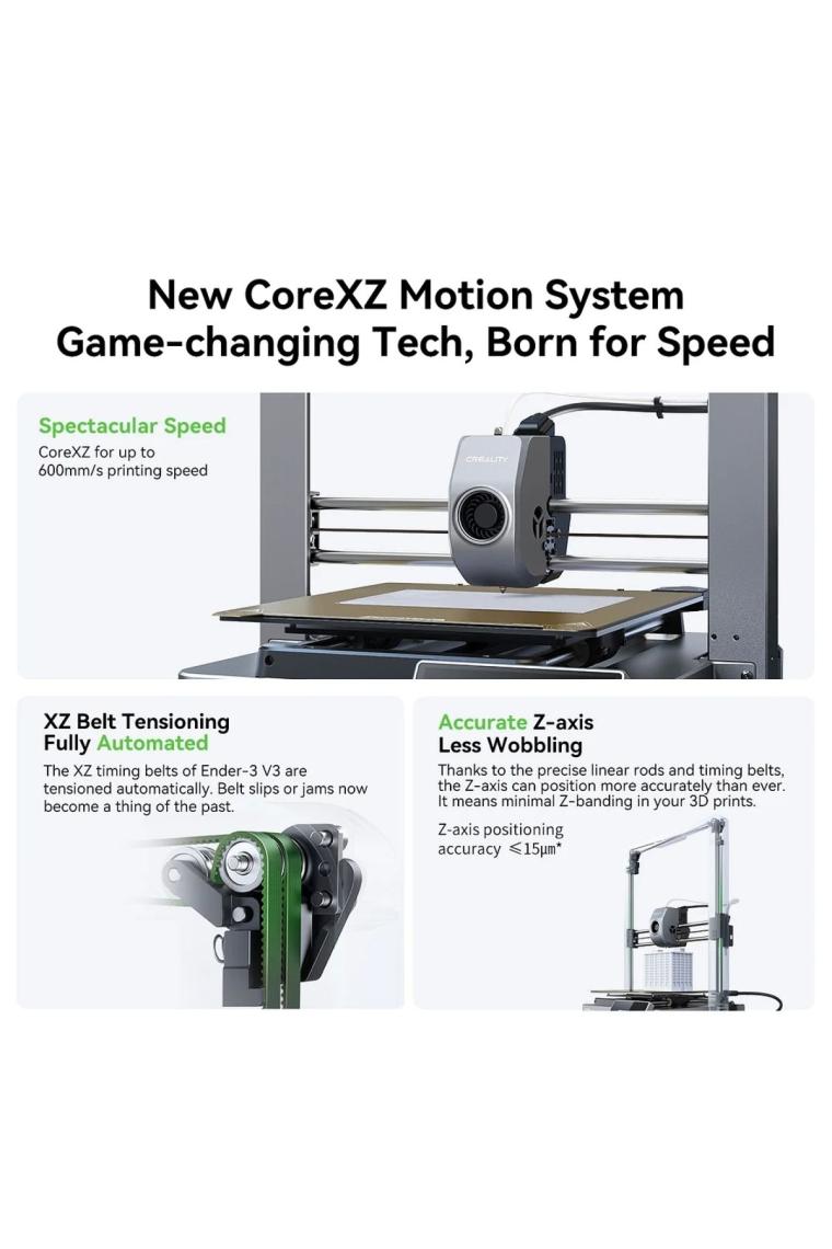 Ender 3 V3 Core Xz 3d Yazıcı