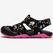 Skechers SİDE WAVE - Büyük Kız Çocuk Siyah Sandalet - 86428L BKHP