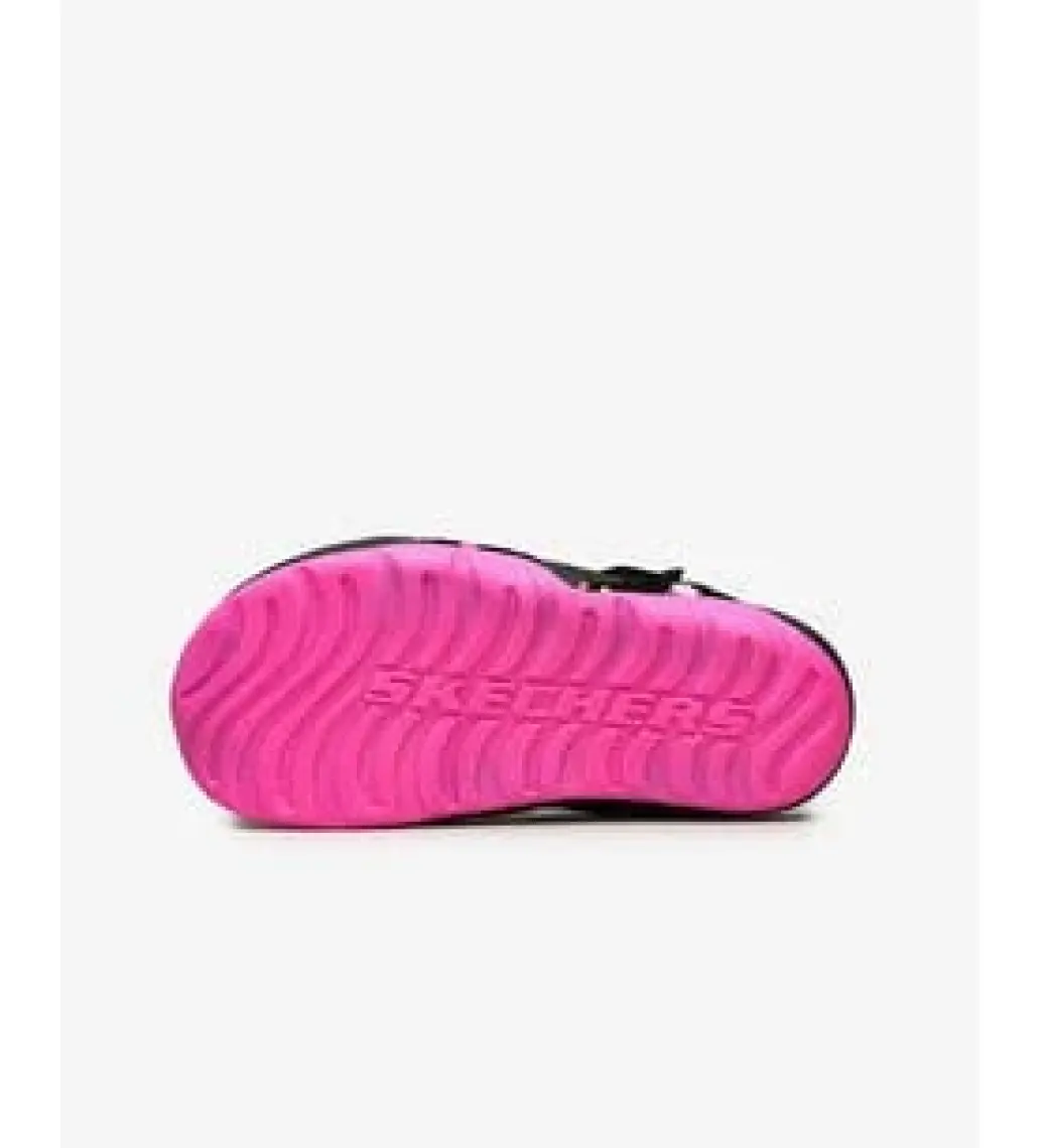 Skechers SİDE WAVE - Büyük Kız Çocuk Siyah Sandalet - 86428L BKHP