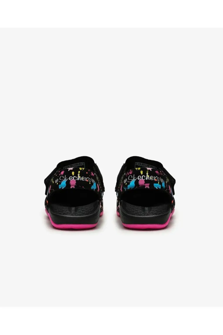 Skechers SİDE WAVE - Büyük Kız Çocuk Siyah Sandalet - 86428L BKHP