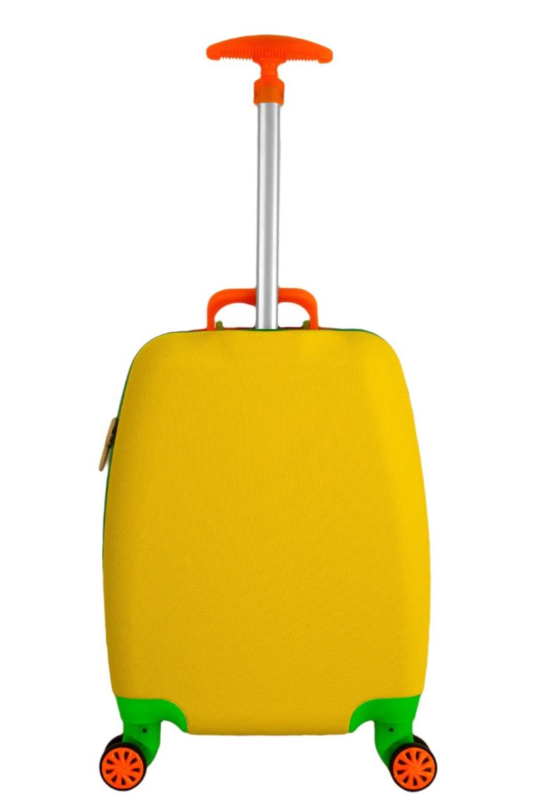 Wx-412 Sarı Şapkalı Kız Çocuk Valiz