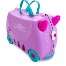 Trunki Kedi Cassie Binilen ve Sürülen Çocuk Bavulu