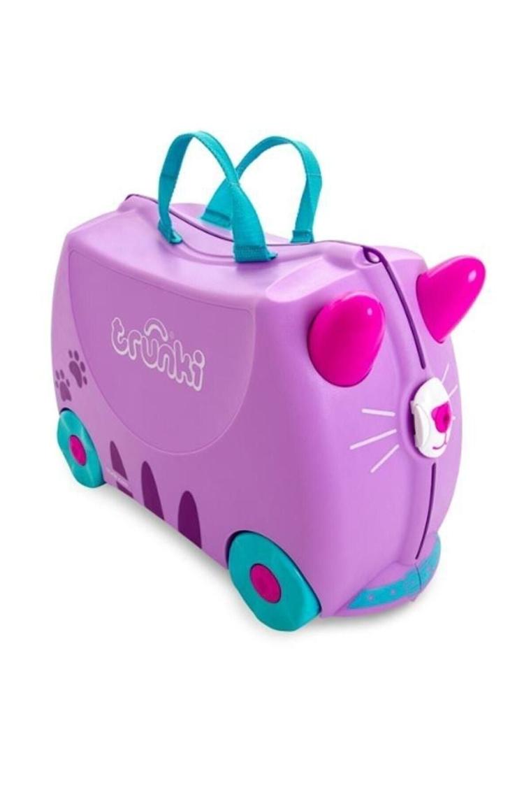 Trunki Kedi Cassie Binilen ve Sürülen Çocuk Bavulu