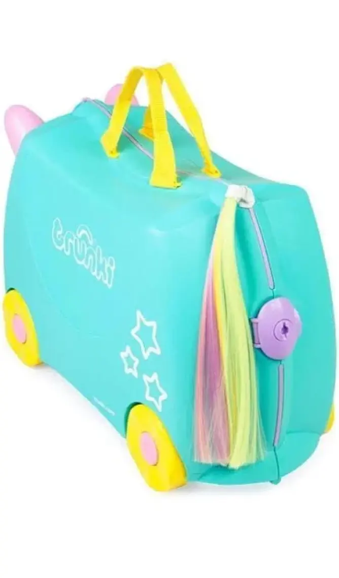 Trunki Trixie Binilen Ve Sürülen Çocuk Bavulu