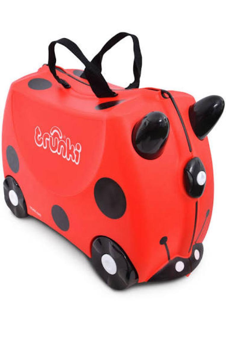 Trunki Uğurböceği Harley Binilen Ve Sürülen Çocuk Bavulu