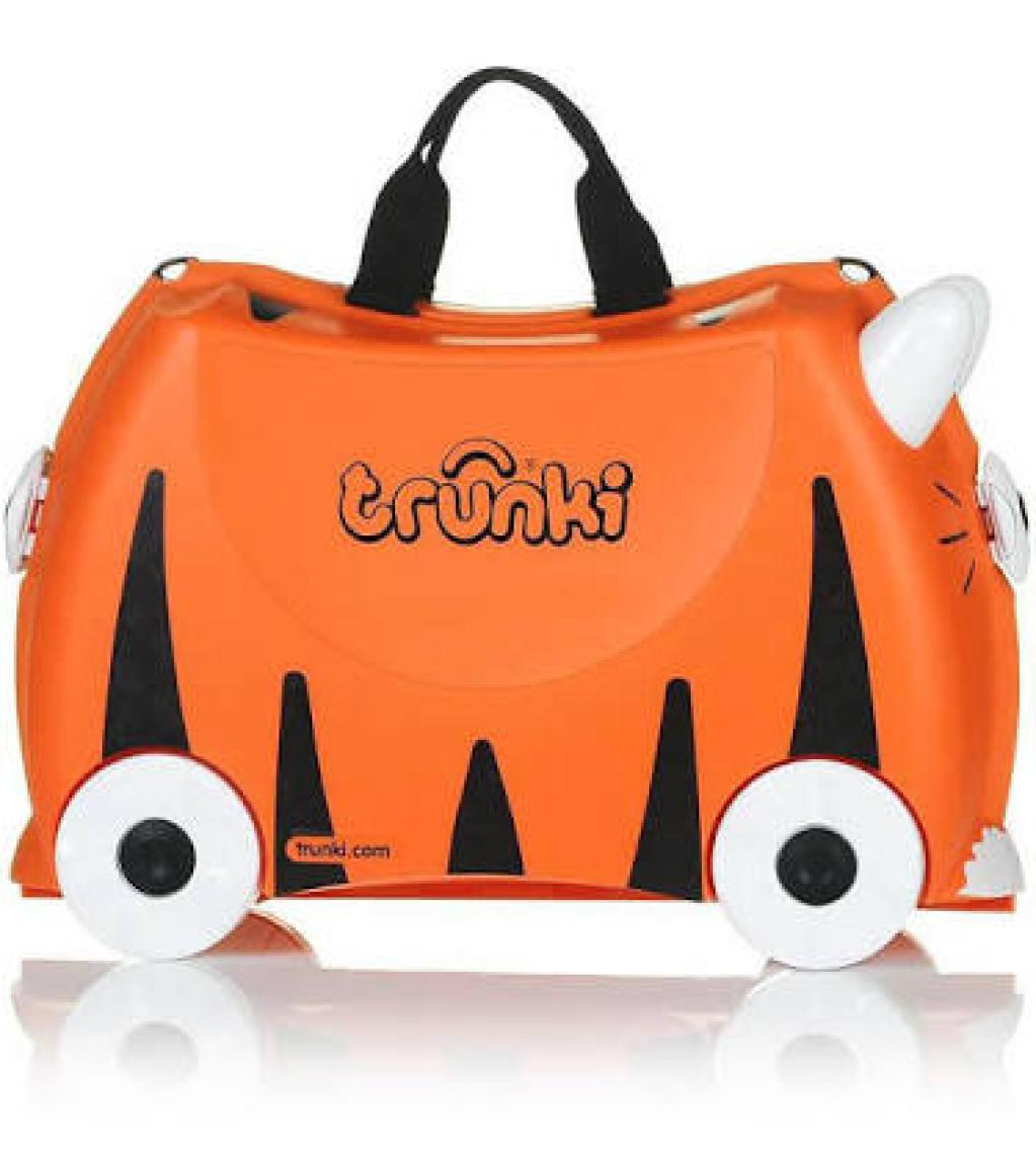 Trunki Uğurböceği Harley Binilen Ve Sürülen Çocuk Bavulu