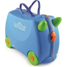 Trunki Mavi Terrance Binilen ve Sürülen Çocuk Bavulu
