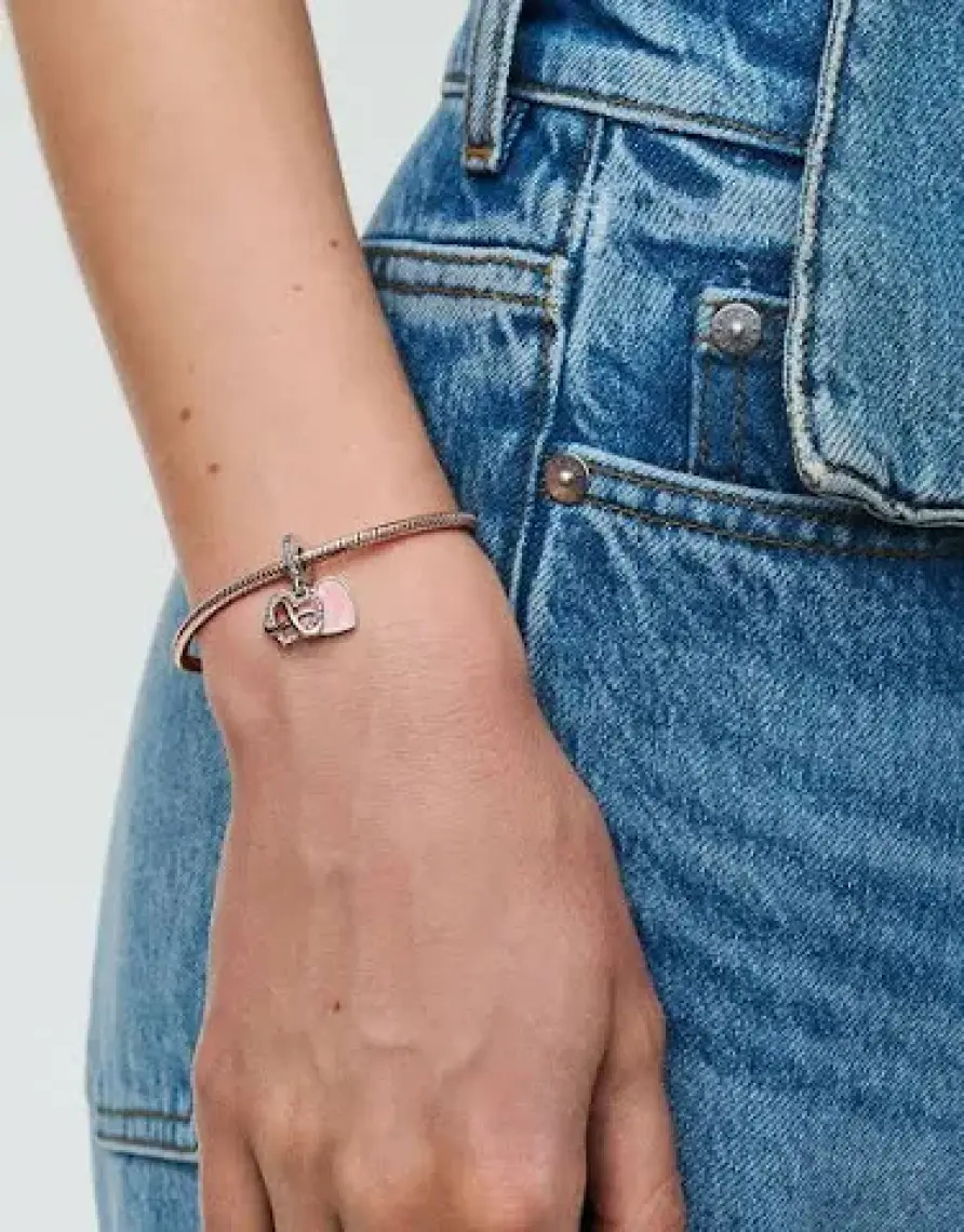 Pandora 788878C01-IŞILTILI Sonsuz Sevgi Sallantılı Charm