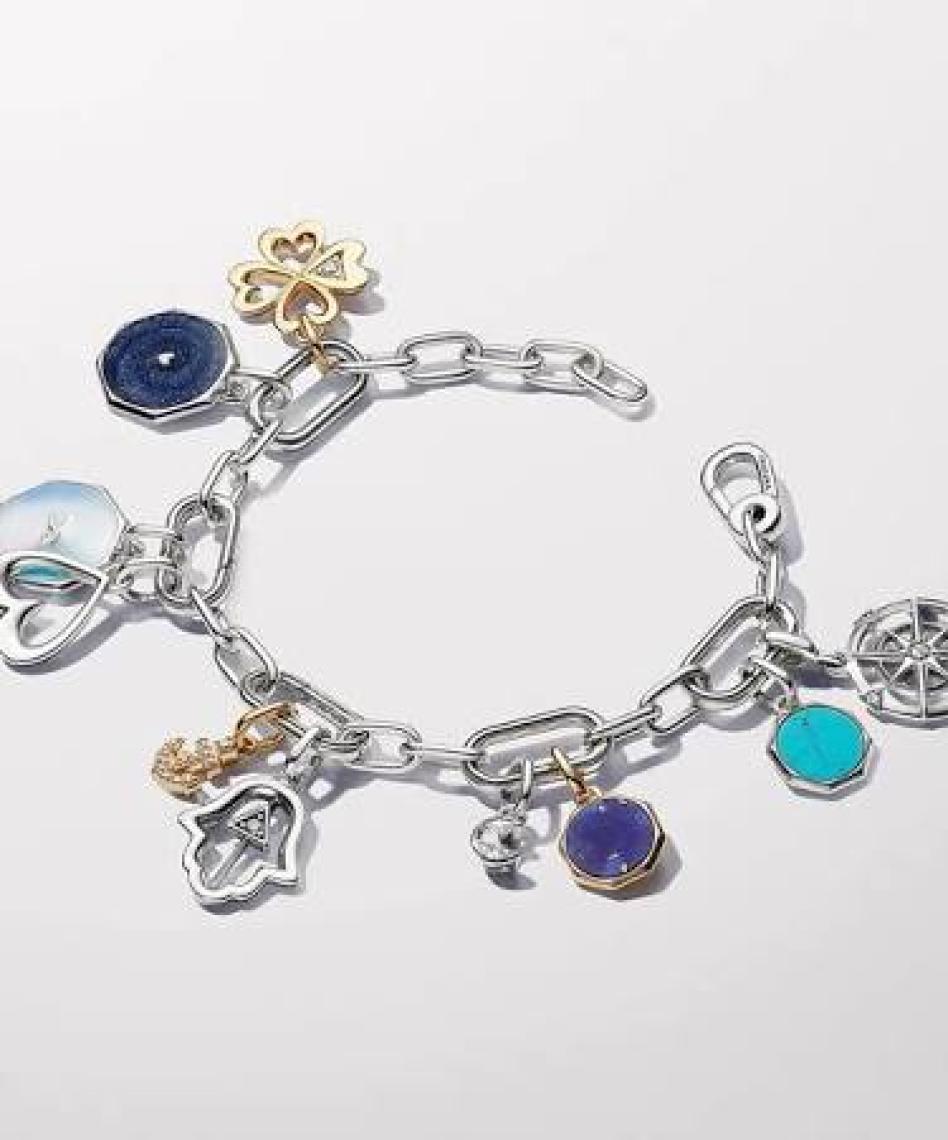 Pandora Hamsa Eli Madalyon Charm 925 Ayar Gümüş