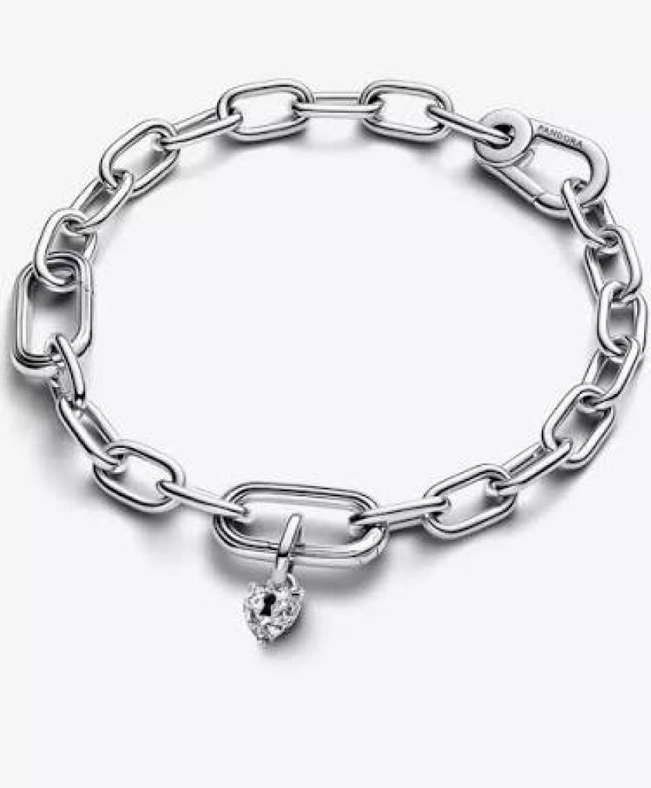 Pandora Me Anahtar Deliği Kalpli Mini Sallantılı Charm 793086C01