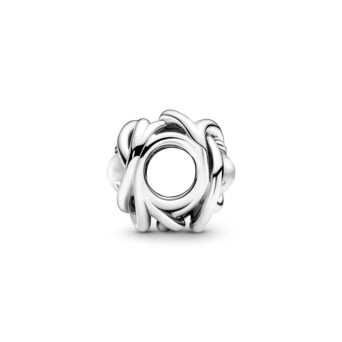 Pandora Şeffaf Sonsuzluk Sarmalı Charm 925 Ayar Gümüş