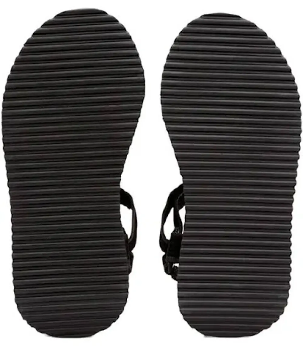 Tommy Jeans Logolu Platform Taban Cirtlı Sandalet Bayan Sandalet EN0EN02747 Acg