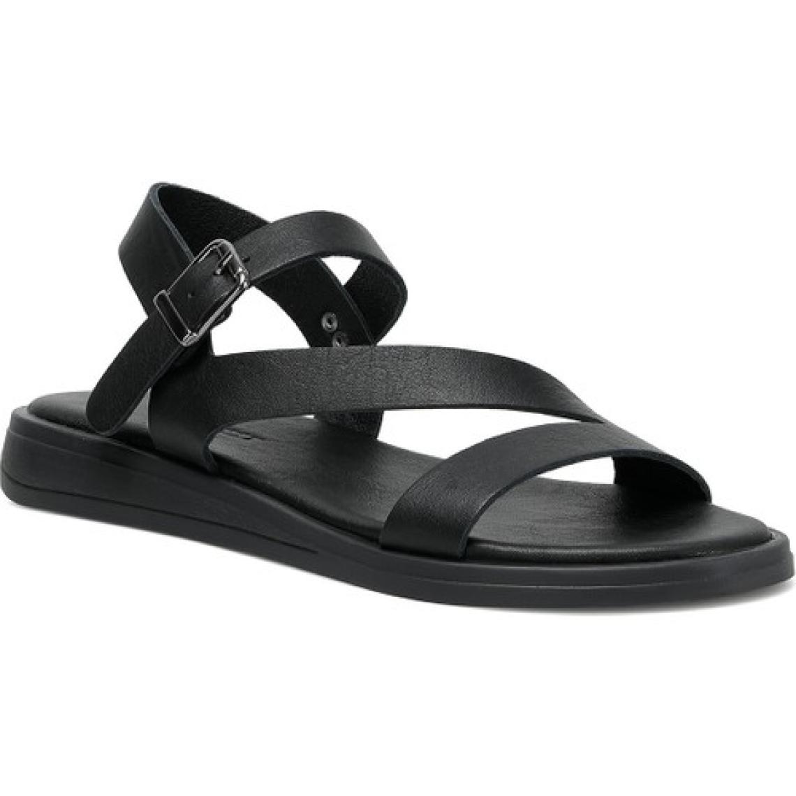 Nine West Kamne 2fx Siyah Kadın Düz Sandalet