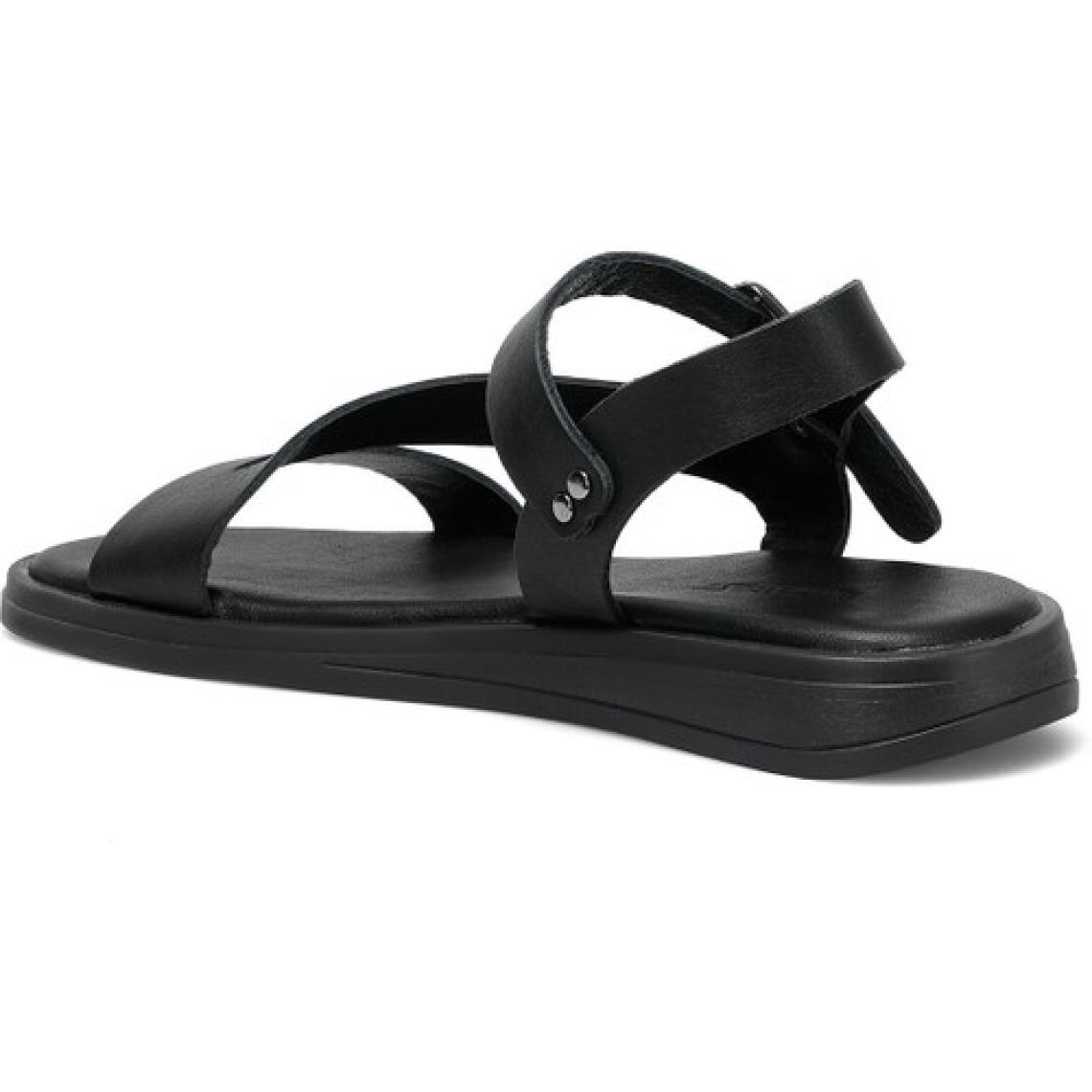 Nine West Kamne 2fx Siyah Kadın Düz Sandalet