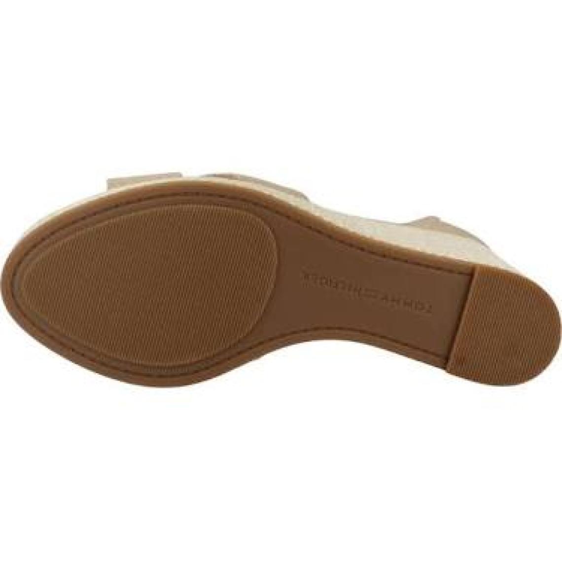 Tommy Hilfiger Logolu  Pamuk Dolgu Topuklu Sandalet Bayan Sandalet FW0FW08661 Acc