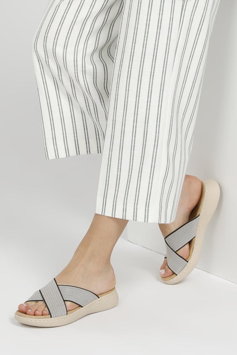 Nine West Kımmo 1fx Siyah Kadın Kalın Tabanlı Terlik