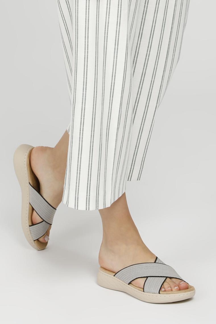 Nine West Kımmo 1fx Siyah Kadın Kalın Tabanlı Terlik