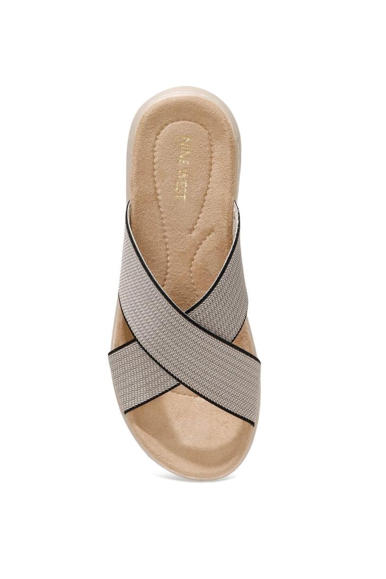Nine West Kımmo 1fx Siyah Kadın Kalın Tabanlı Terlik
