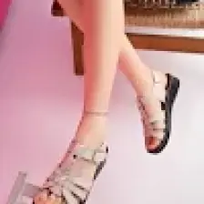 Muggo Soft Kadın Garantili Günlük  Kaymaz Taban Comfort Rahat Sandalet