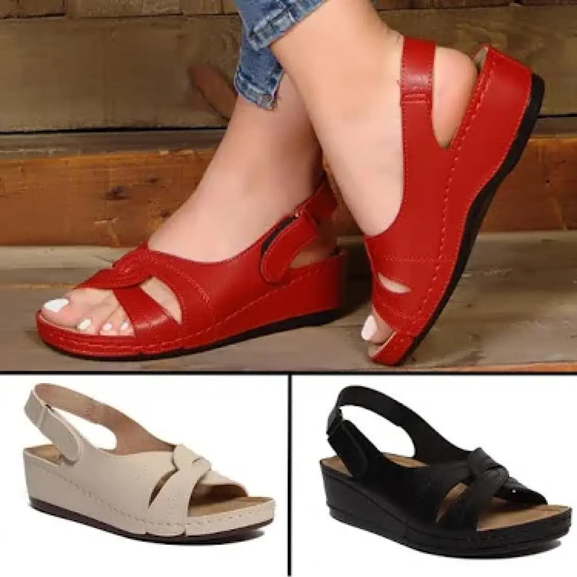 Roy Jones Kadın Anatomik Sandalet 1817