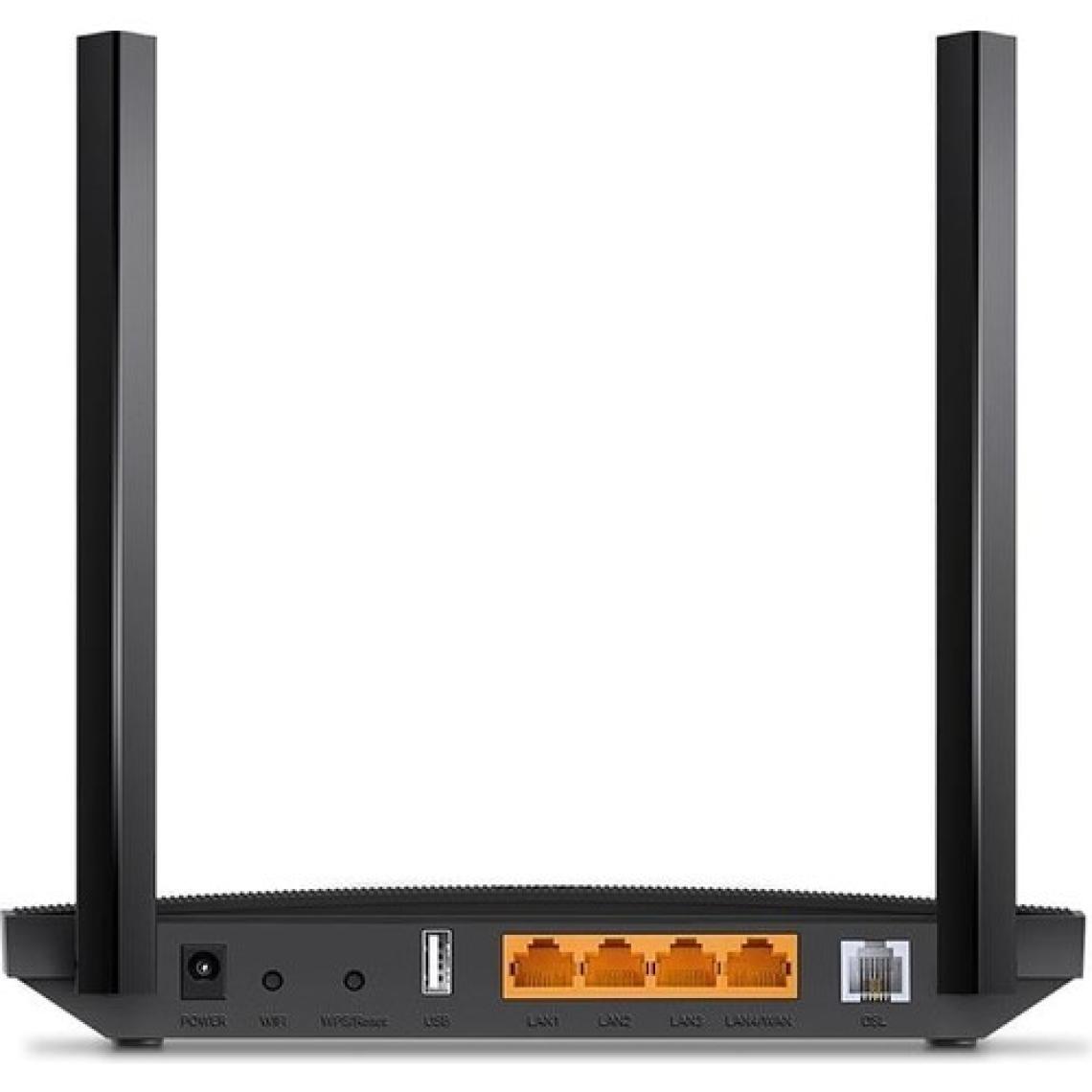 TP-Link Archer VR400 | WiFi 5 VDSL/ADSL Modem Router | Fiber Destekli | AC1200 Mbps | 4 Gigabit LAN | 1 USB 2.0 | MU-MIMO | Beamforming | Dual Band | Tether Uygulaması ile Kolay Kurulum