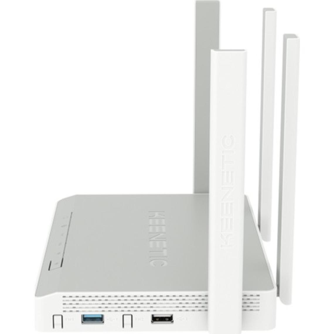 Keenetic Hero DSL AC1300 4x5 dBi Cloud VPN Dualcore MU-MIMO Beamforming WPA3 Amplifier 2xUSB 5xGE VDSL2/ADSL2+ Fiber Mesh WiFi Modem Router
