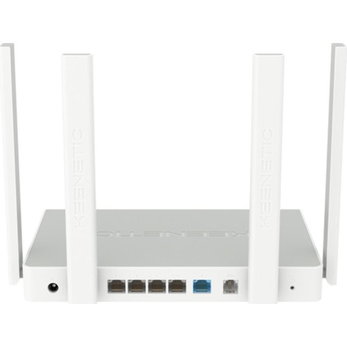 Keenetic Hero DSL AC1300 4x5 dBi Cloud VPN Dualcore MU-MIMO Beamforming WPA3 Amplifier 2xUSB 5xGE VDSL2/ADSL2+ Fiber Mesh WiFi Modem Router