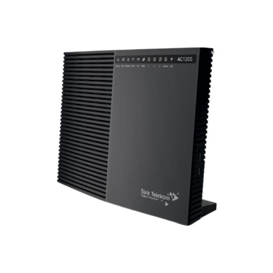 Türk Telekom VC220 - G3u Türk Telekom Modemi Fiber Güçlü Modem1200Mbps Kablosuz 11AC Wi-Fi 5 2.4 / 5.0 GHZ Dual Bant Destekli VDSL2/ADSL2+/FİBER GÜÇLÜ MODEM (Kutulu-Yenilenmiş)