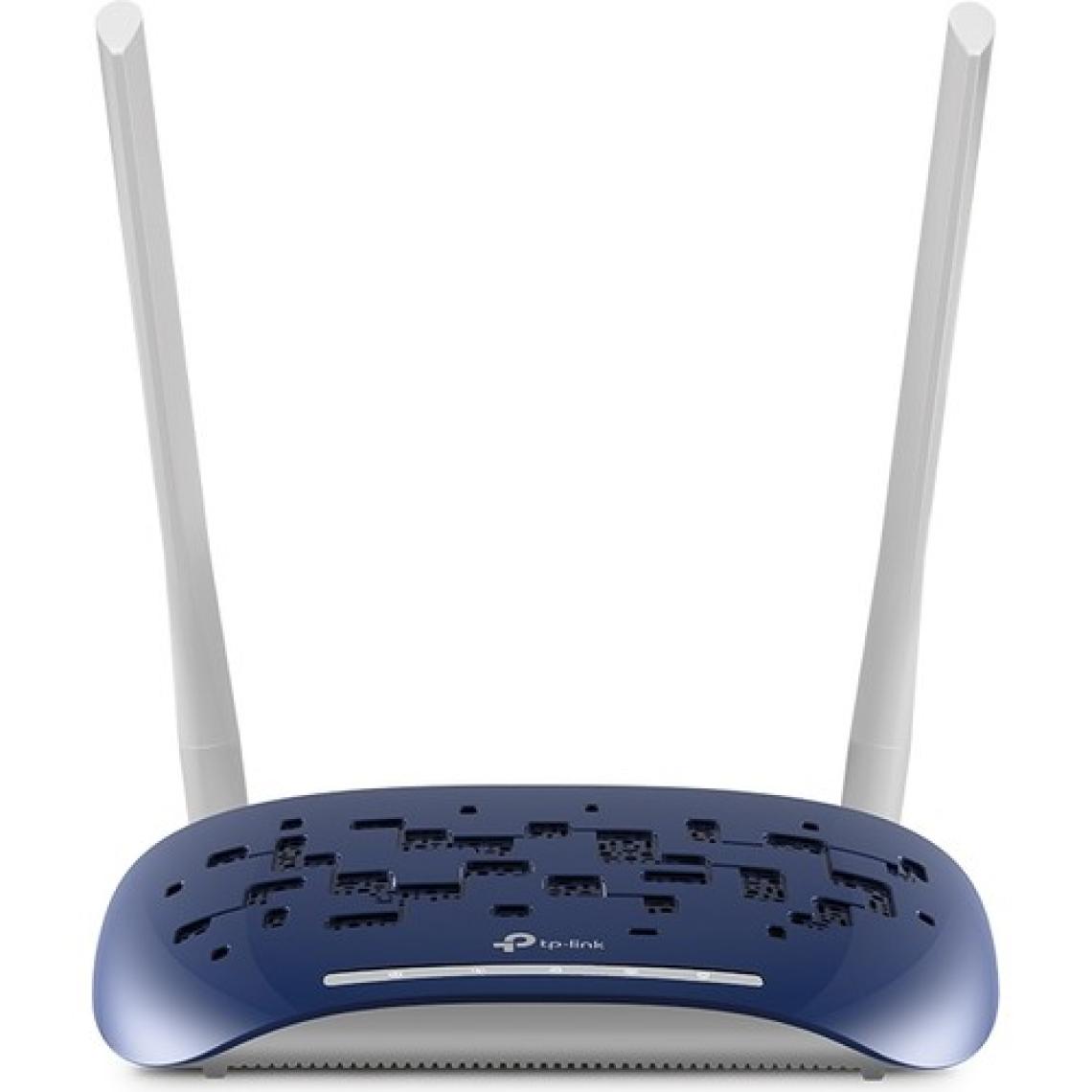 TP-Link TD-W9960 | WiFi 4 VDSL/ADSL Modem Router | 2 Harici Anten | 300 Mbps | 4 Ethernet Portu | Kolay Kurulum | Dual Band Desteği | Tüm ISS’lerle Uyumludur
