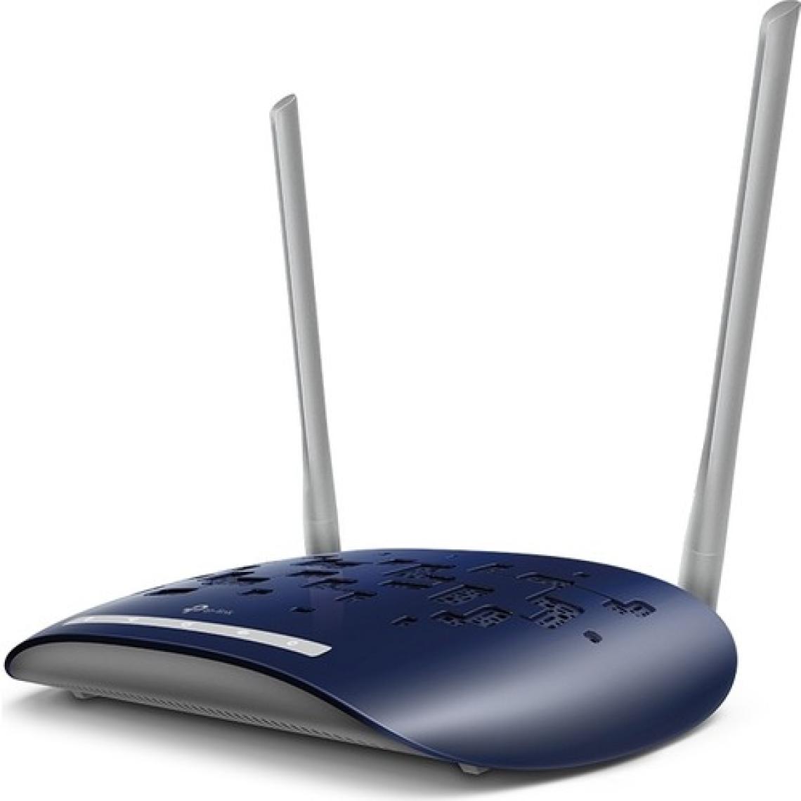 TP-Link TD-W9960 | WiFi 4 VDSL/ADSL Modem Router | 2 Harici Anten | 300 Mbps | 4 Ethernet Portu | Kolay Kurulum | Dual Band Desteği | Tüm ISS’lerle Uyumludur