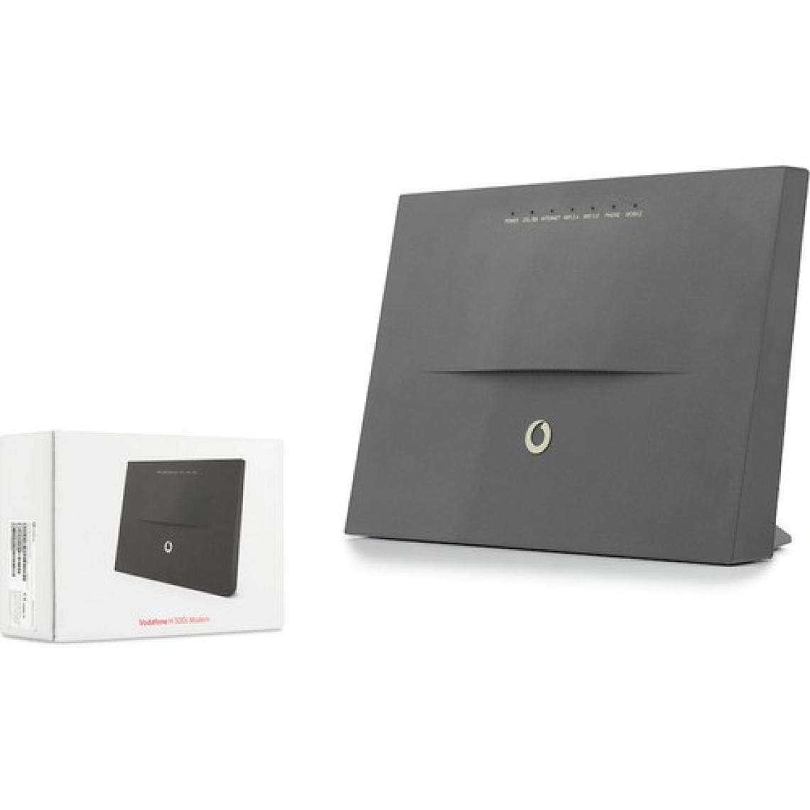 Vodafone H 300S  Ac 1200 Wi-Fi 5 2.4/5 Ghz Dual Bant Vdsl2/adsl2/fiber Modem Router