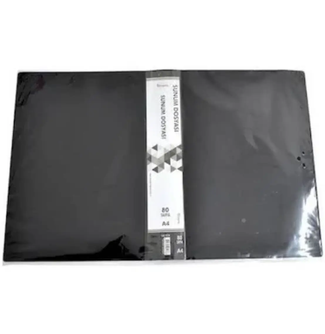Basic A4 Sunum Dosyası 80'li Kırmızı N:U1146P-KI