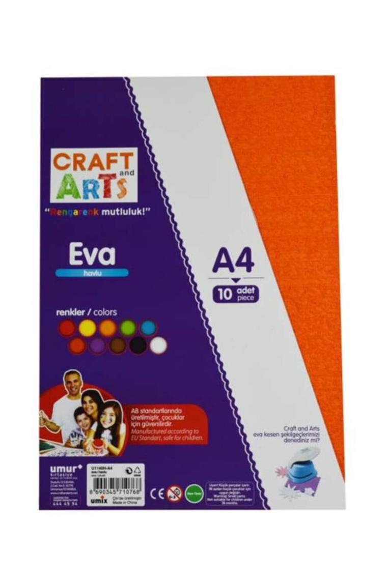 Havlu Eva 10 Renk 2mm A4