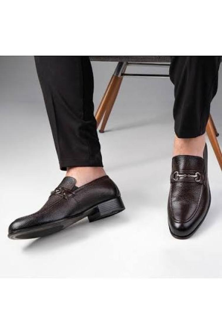 Ducavelli Sidro  Deri Erkek Klasik Ayakkabı, Loafer Klasik Ayakkabı, Makosen Ayakkabı