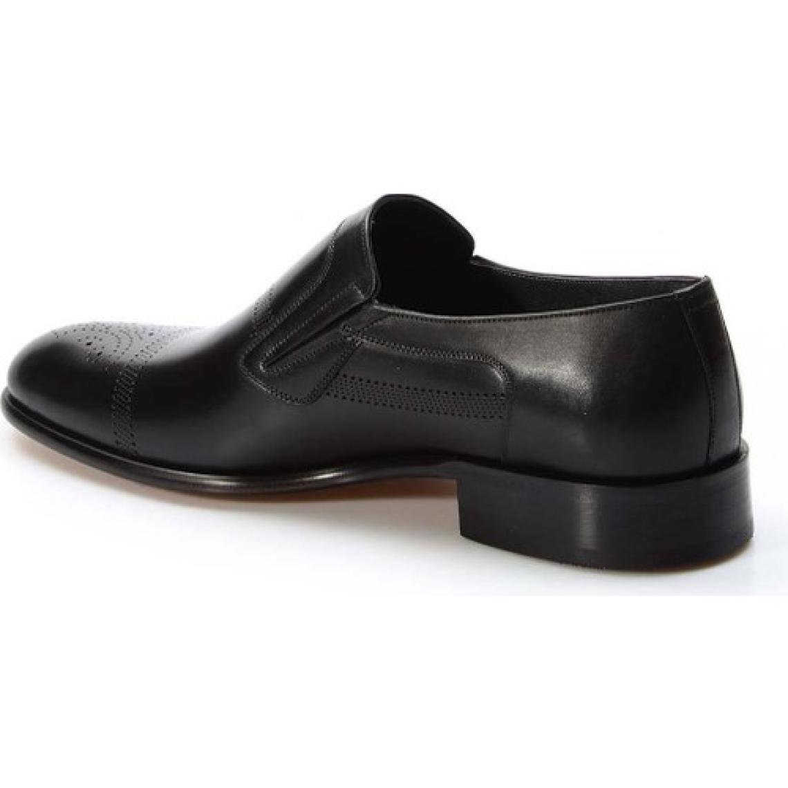 Fast Step Erkek Deri Casual Klasik Kösele Taban Günlük Loafer Klasik Ayakkabı Siyah 893ma4404