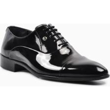 Pierre Cardin 70PC20 Groom Neolit Deri Kundura Siyah Rugan