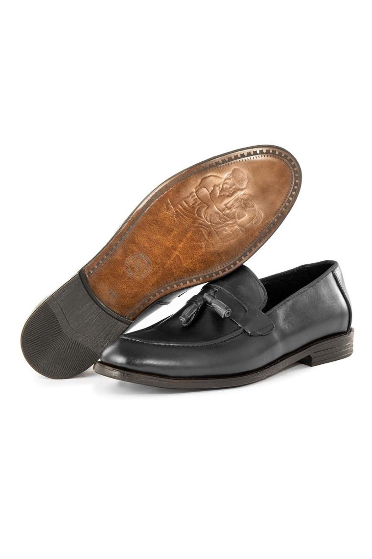 Quaste Hakiki Deri Erkek Klasik Ayakkabı, Loafer Klasik Ayakkabı, Makosen Ayakkabı