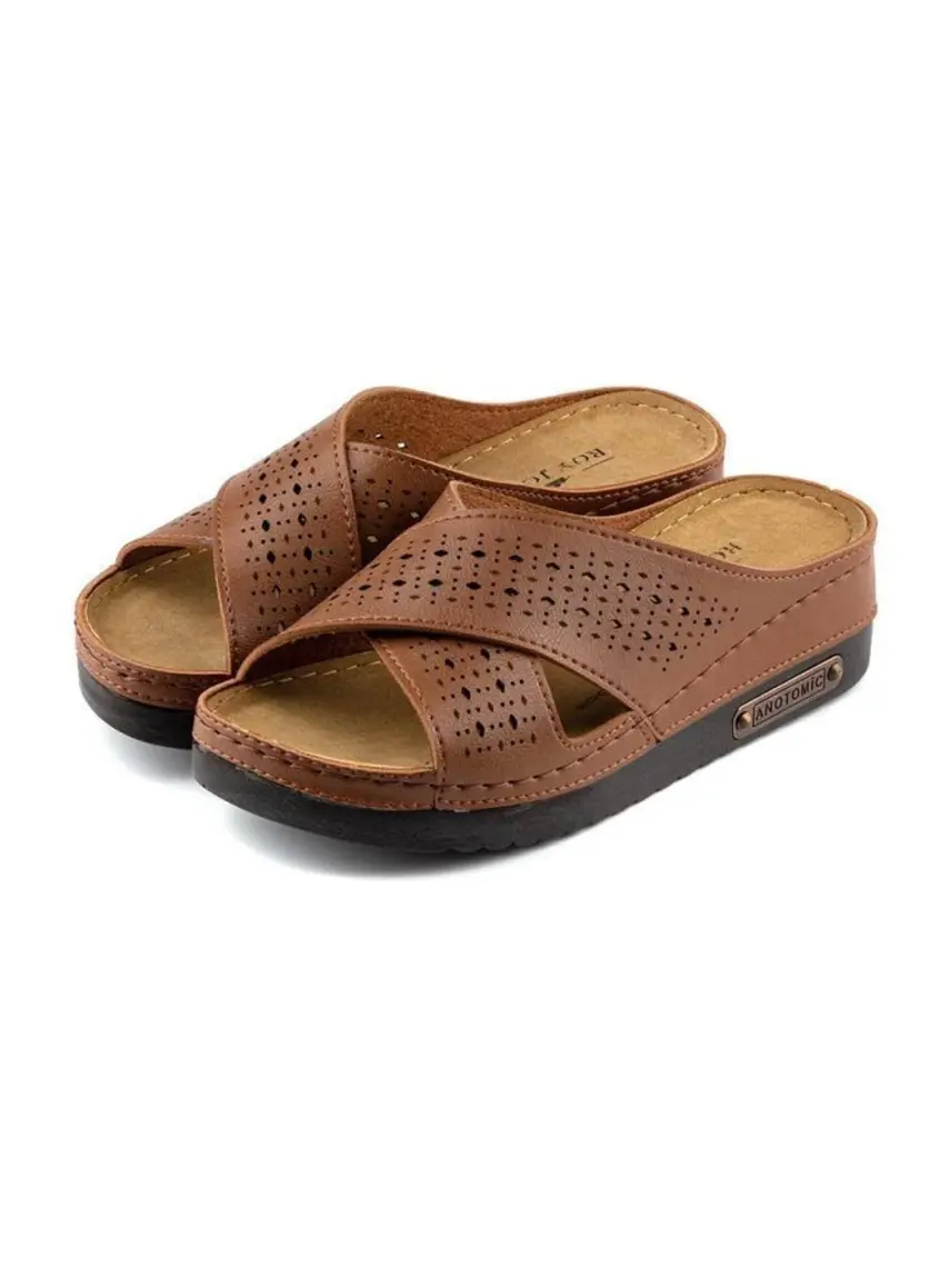 Royjones Terlik Modelleri Kadın Anatomik Sandalet Terlik 3025