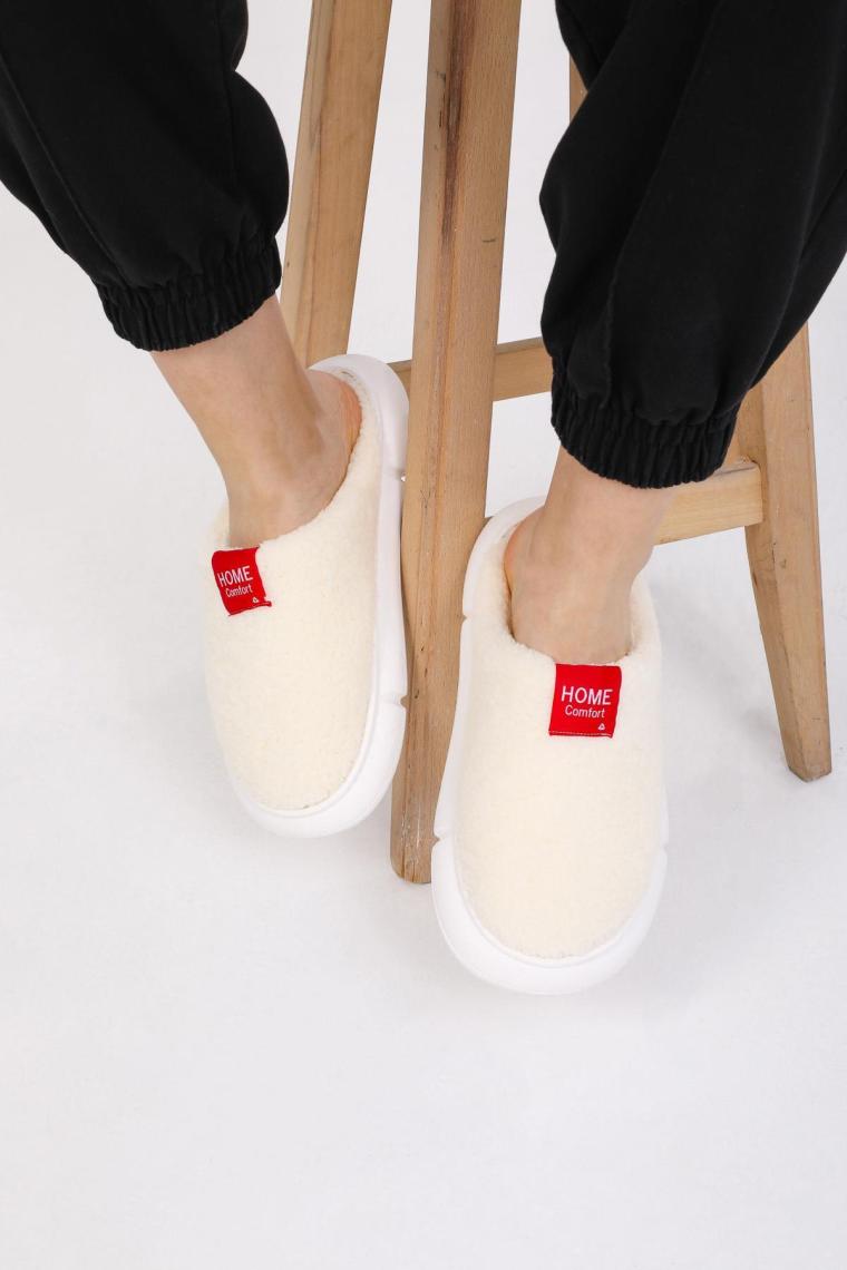 Letoon Ev Terliği Rahat Yumuşak Kadın Giyim Kışlık Comfort
