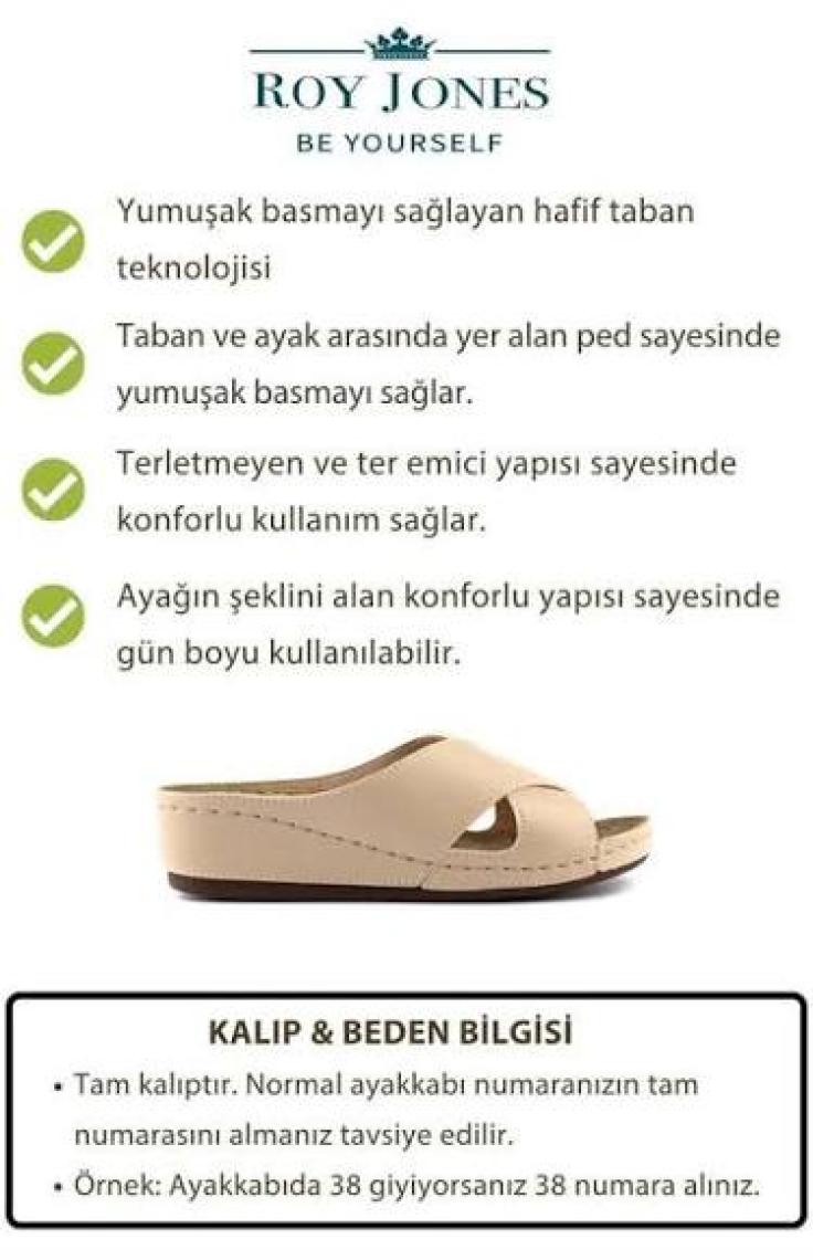 Roy Jones Kadın Terlik Modelleri Günlük Terlik 1816